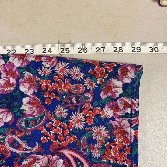 Vintage 80s floral Skirt Suit Set Medium - Picture 14 of 16